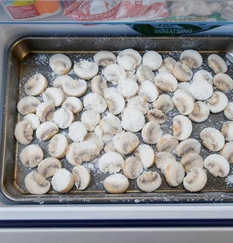 Champignons invriezen