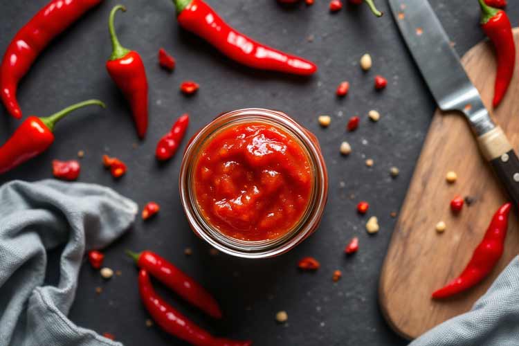 Rode peperjam maken