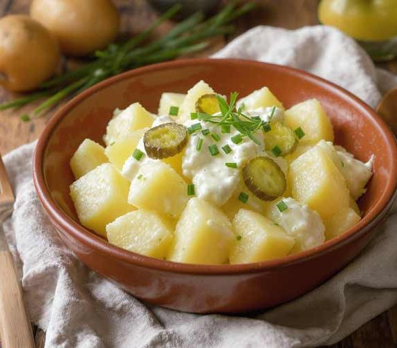 Aardappelsalade bewaren