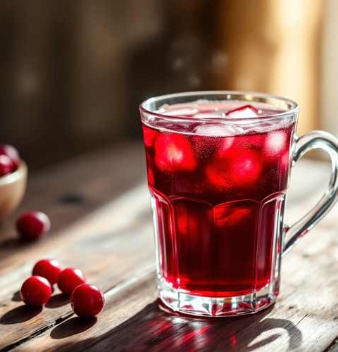 Cranberrysap maken
