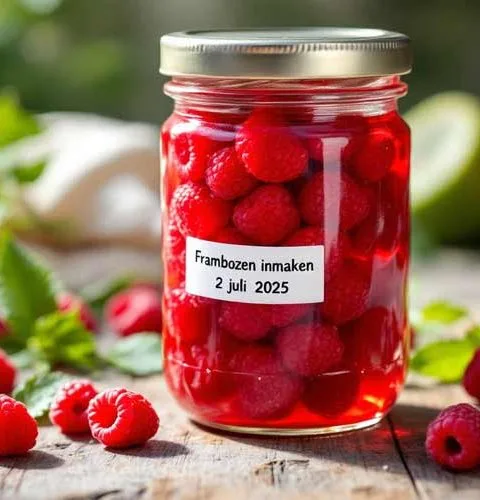 Frambozen inmaken