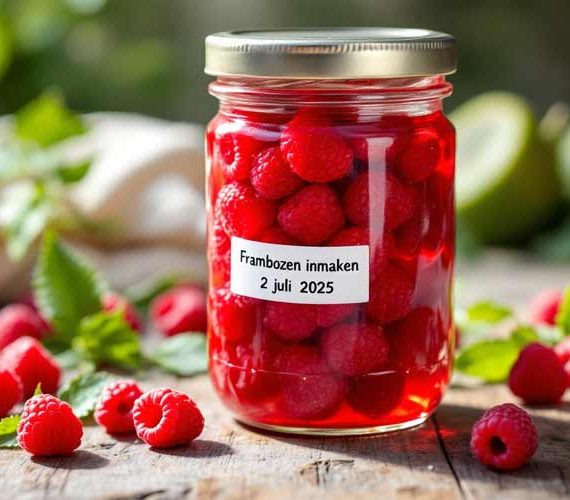 Frambozen inmaken