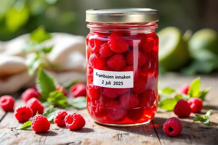 Frambozen inmaken