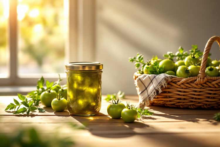 Groene tomatenjam maken