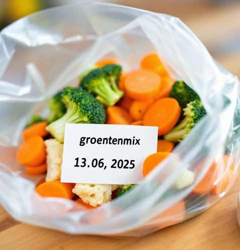 Verse groente vacumeren