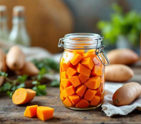 Zoete aardappel wecken