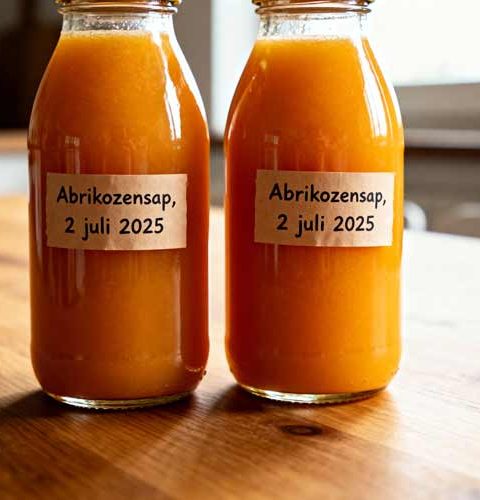 Abrikozensap maken