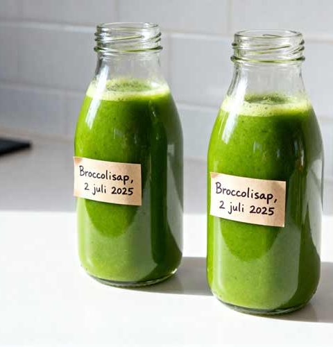 Broccolisap maken