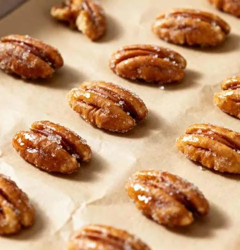 Pecannoten konfijten