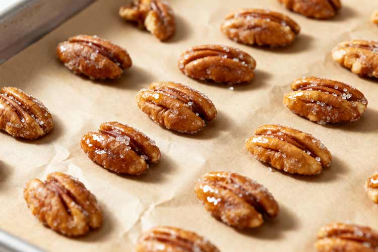 Pecannoten konfijten