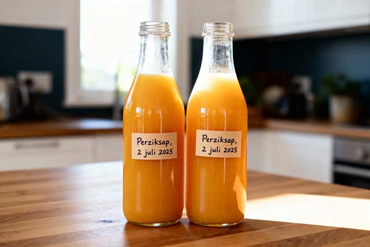 Perziksap maken