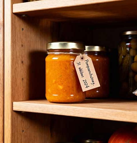 Pompoenchutney maken