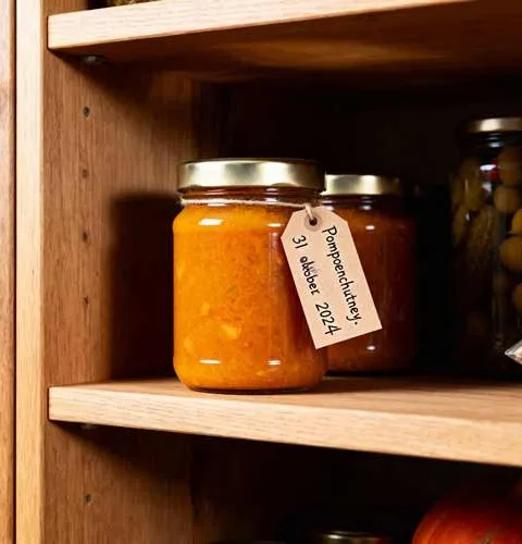 Pompoenchutney maken