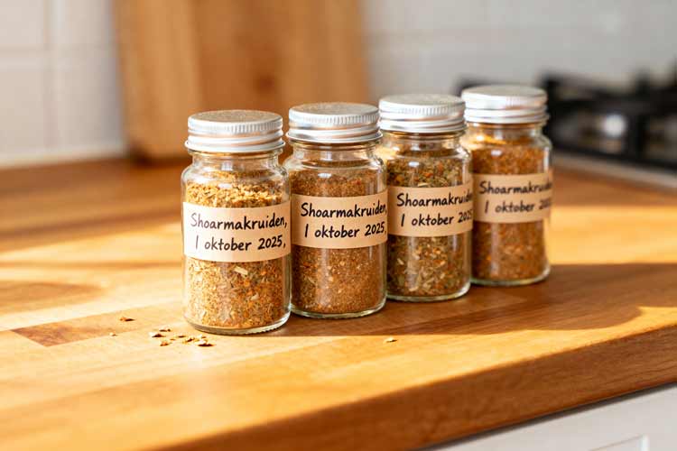 Shoarmakruiden maken