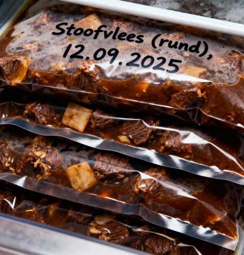 Stoofvlees vacumeren