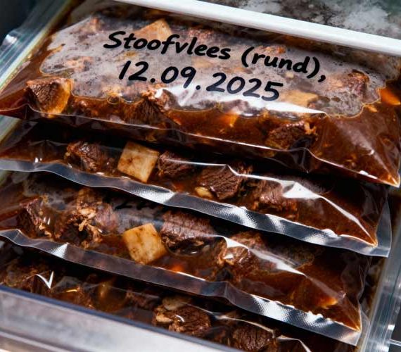Stoofvlees vacumeren