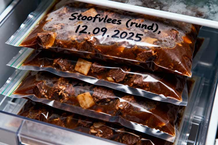 Stoofvlees vacumeren