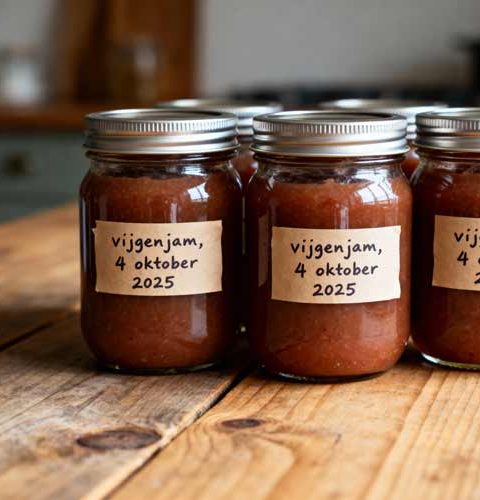 Vijgenjam maken