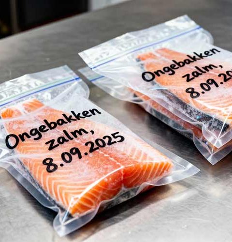 Zalm vacumeren