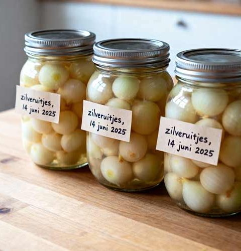 Zilveruitjes inmaken