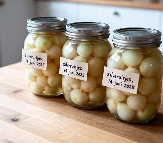 Zilveruitjes inmaken
