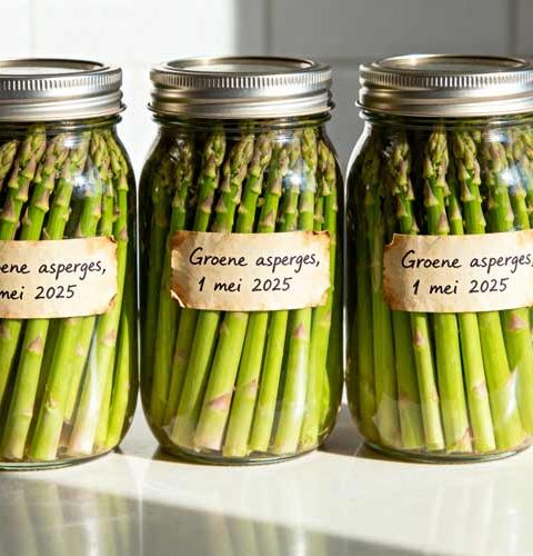 Asperges wecken