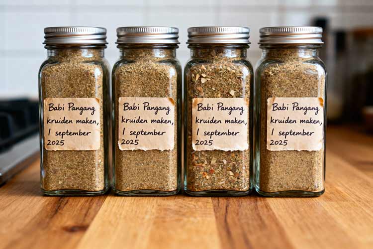 Babi Pangang kruiden maken