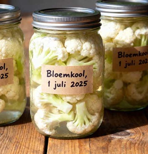 Bloemkool wecken