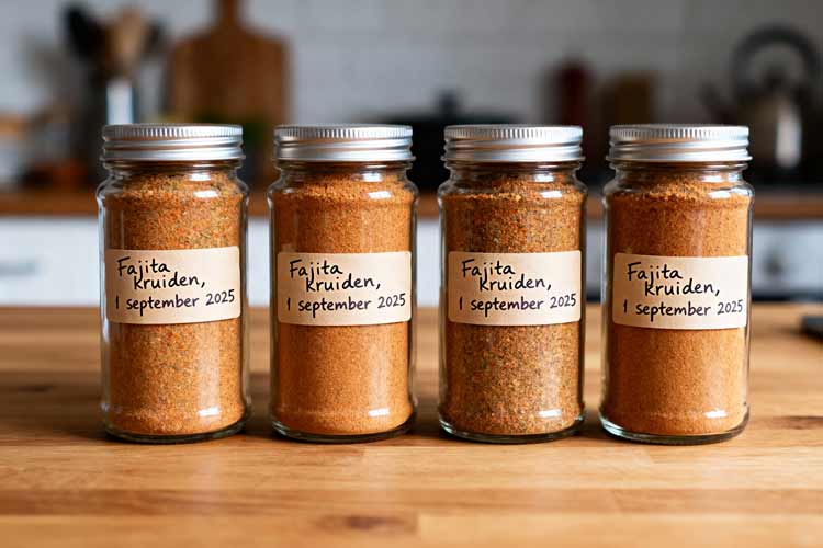 Fajita kruiden maken