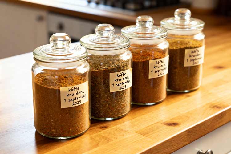 Köfte kruiden maken
