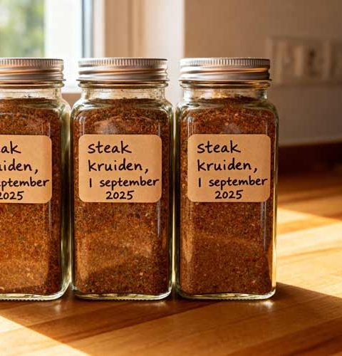 Steak kruiden maken