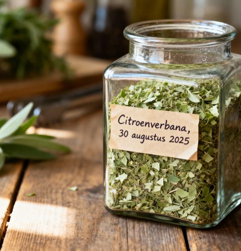 Citroenverbena drogen