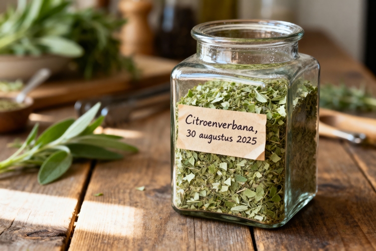 Citroenverbena drogen