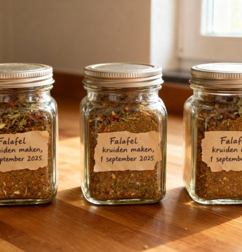 Falafel kruiden maken