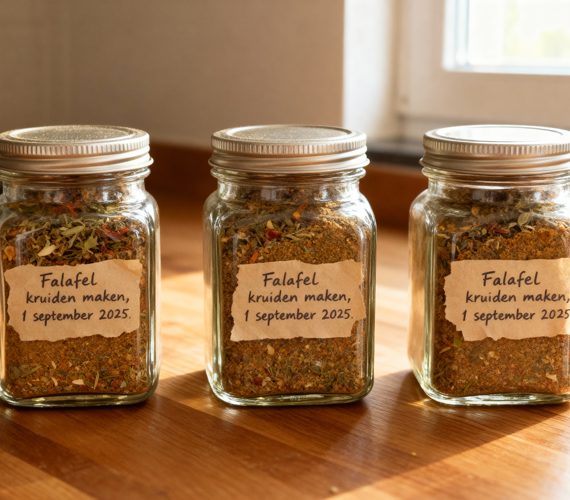 Falafel kruiden maken