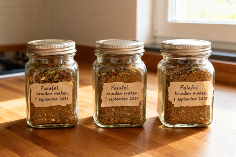 Falafel kruiden maken