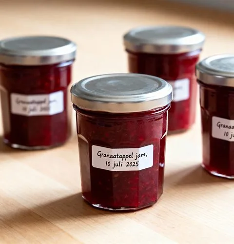 Granaatappel jam maken