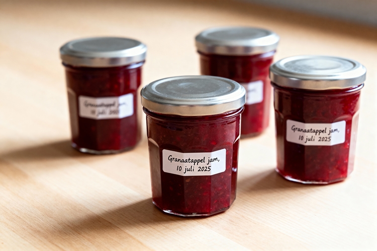 Granaatappel jam maken