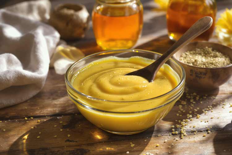 Honing mosterd dressing