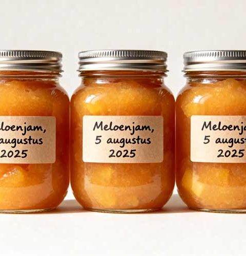 Meloenjam maken