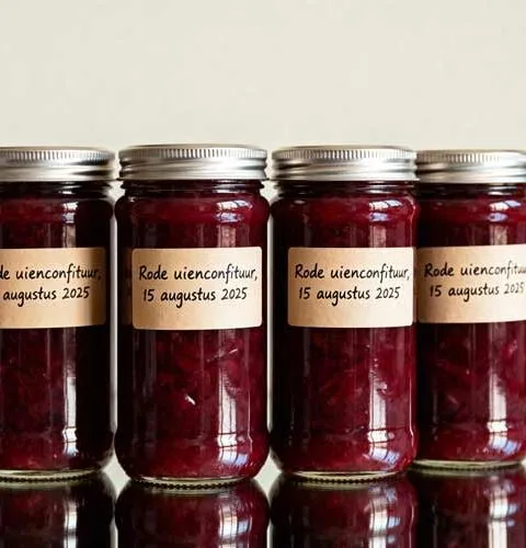 Rode uienconfituur maken