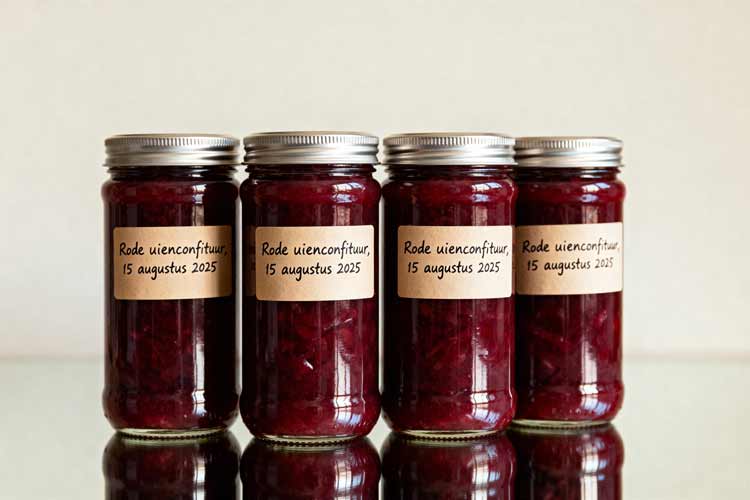 Rode uienconfituur maken