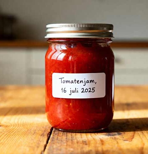 Tomatenjam maken