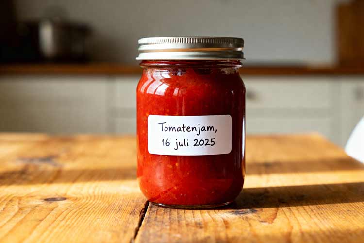 Tomatenjam maken