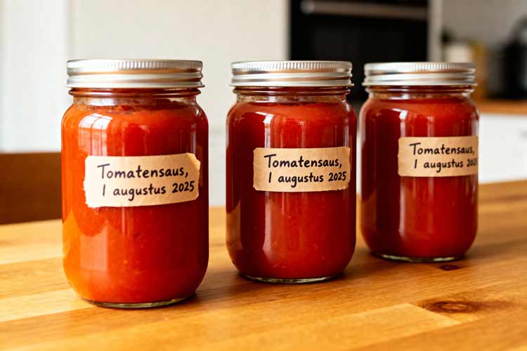 Tomatensaus inmaken