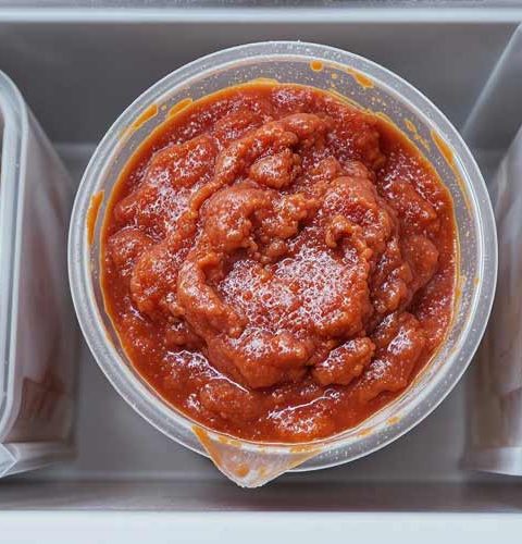 Tomatensaus invriezen