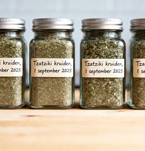 Tzatziki kruiden maken