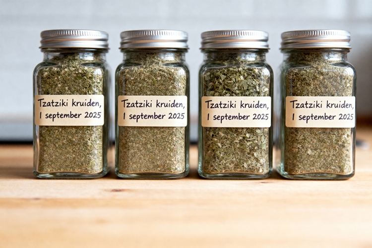 Tzatziki kruiden maken