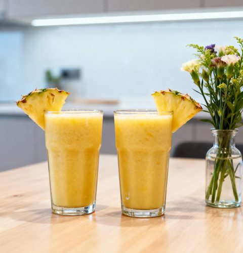 Ananas smoothie maken
