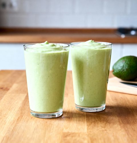 Avocado smoothie maken